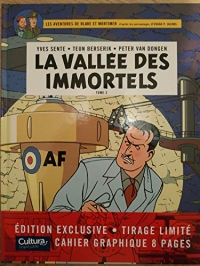 BLAKE ET MORTIMER TOME 26 LA VALLÉE DES IMMORTELS TOME 2 : Le Millième Bras Du Mékong + CAHIER GRAPHIQUE édition spéciale Cultura