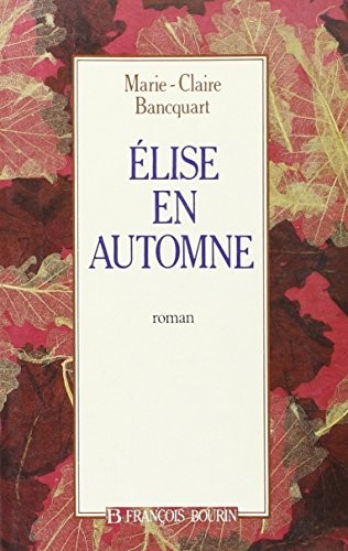 Élise en automne