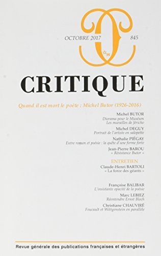 CRITIQUE 845