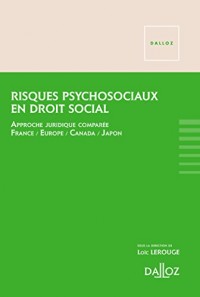Risques psychosociaux en droit social - 1re édition
