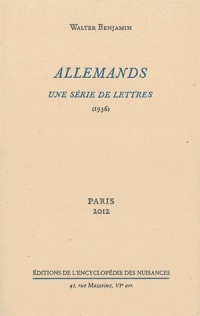 Allemands : Une série de lettres (1936)