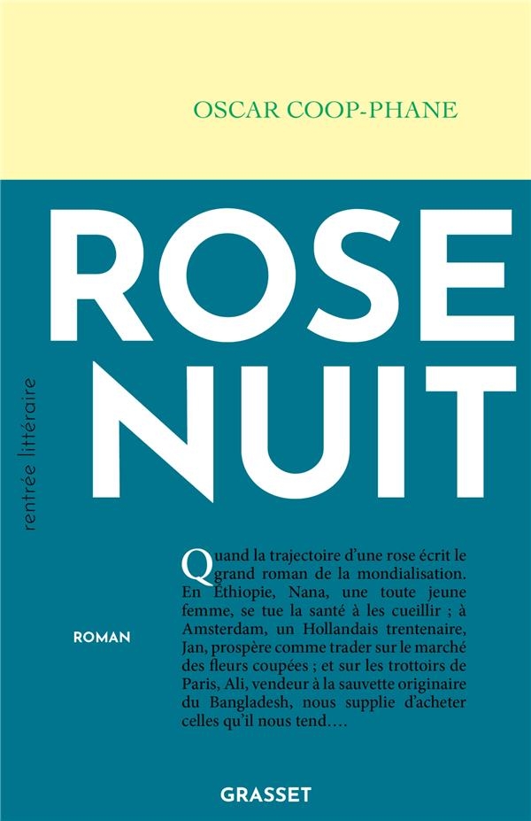 Rose nuit: Roman