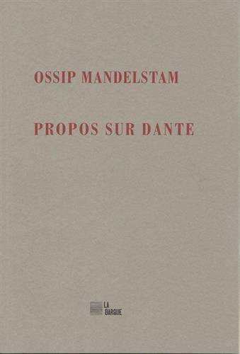 Propos sur Dante