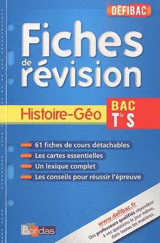 Histoire-Géo Tle S : Fiches de révision