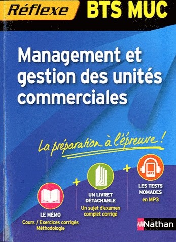 Management et gestion des unités commerciales BTS Muc