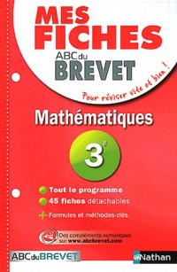 MES FICHES ABC BREVET MATHS 3E