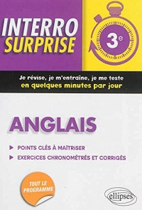 Interro Surprise Anglais Troisième Brevet
