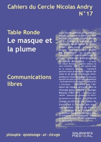 CAHIERS DU CERCLE NICOLAS ANDRY N°17: Le masque et la plume