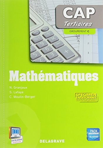 Mathématiques CAP tertiaires version annotée