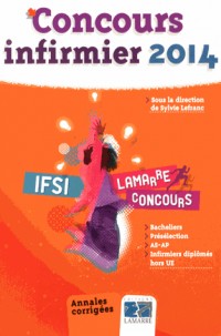 Concours infirmier 2014 : Annales corrigées