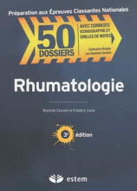 Rhumatologie 50 dossiers preparations internat