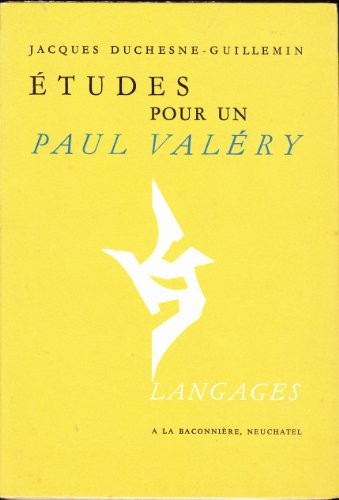 Etudes pour un paul Valéry.
