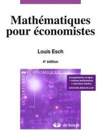 Mathématique : Pour économistes et gestionnaires