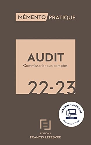 Mémento AUDIT ET COMMISSARIAT AUX COMPTES 2022 2023