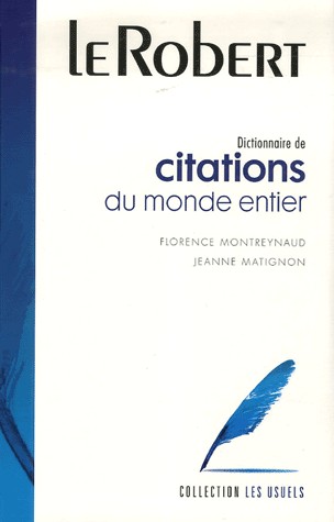 Dictionnaire de citations du monde entier
