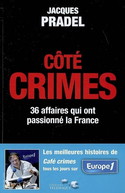 Côté crimes : 36 affaires qui ont passionné la France