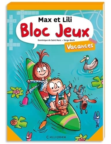 Bloc jeux Max et Lili Vacances