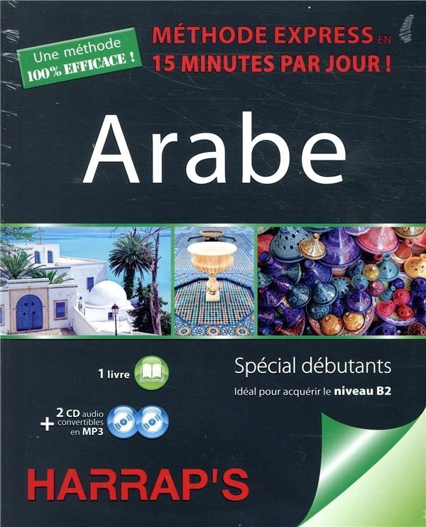 HARRAP'S METHODE EXPRESS ARABE LIVRE + 2 CD