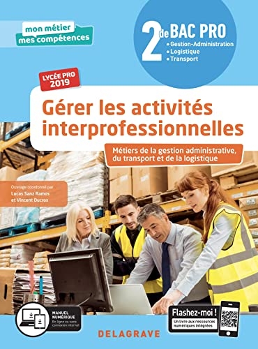Gérer les activités interprofessionnelles 2de Bac Pro (2019) - Pochette élève