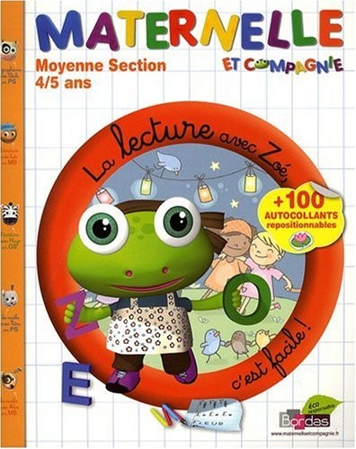 Maternelle Moyenne Section 4/5 ans : La lecture avec Zoé, c'est facile !
