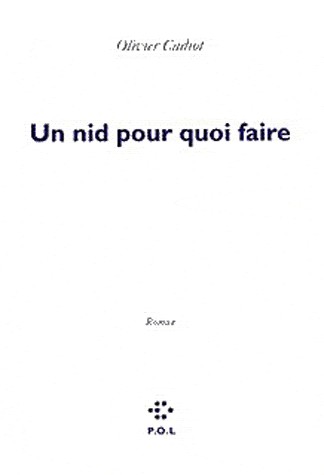 Un nid pour quoi faire [9782846821711]