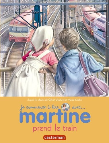 Je commence à lire avec Martine, Tome 44 : Martine prend le train