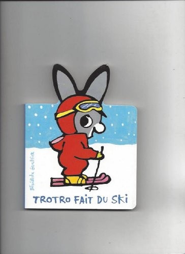 Trotro fait du ski