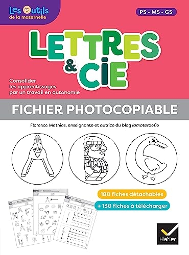 Lettres et Cie - Français PS-MS-GS - Ed. 2023 - Fiches photocopiables