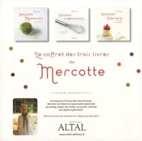 Le coffret des trois livres de Mercotte : Solution macarons ; Solution organisation ; Solution desserts pas à pas