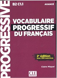 Vocabulaire progressif du français - Niveau avancé - 2ème édition - Nouvelle couverture - Livre + CD