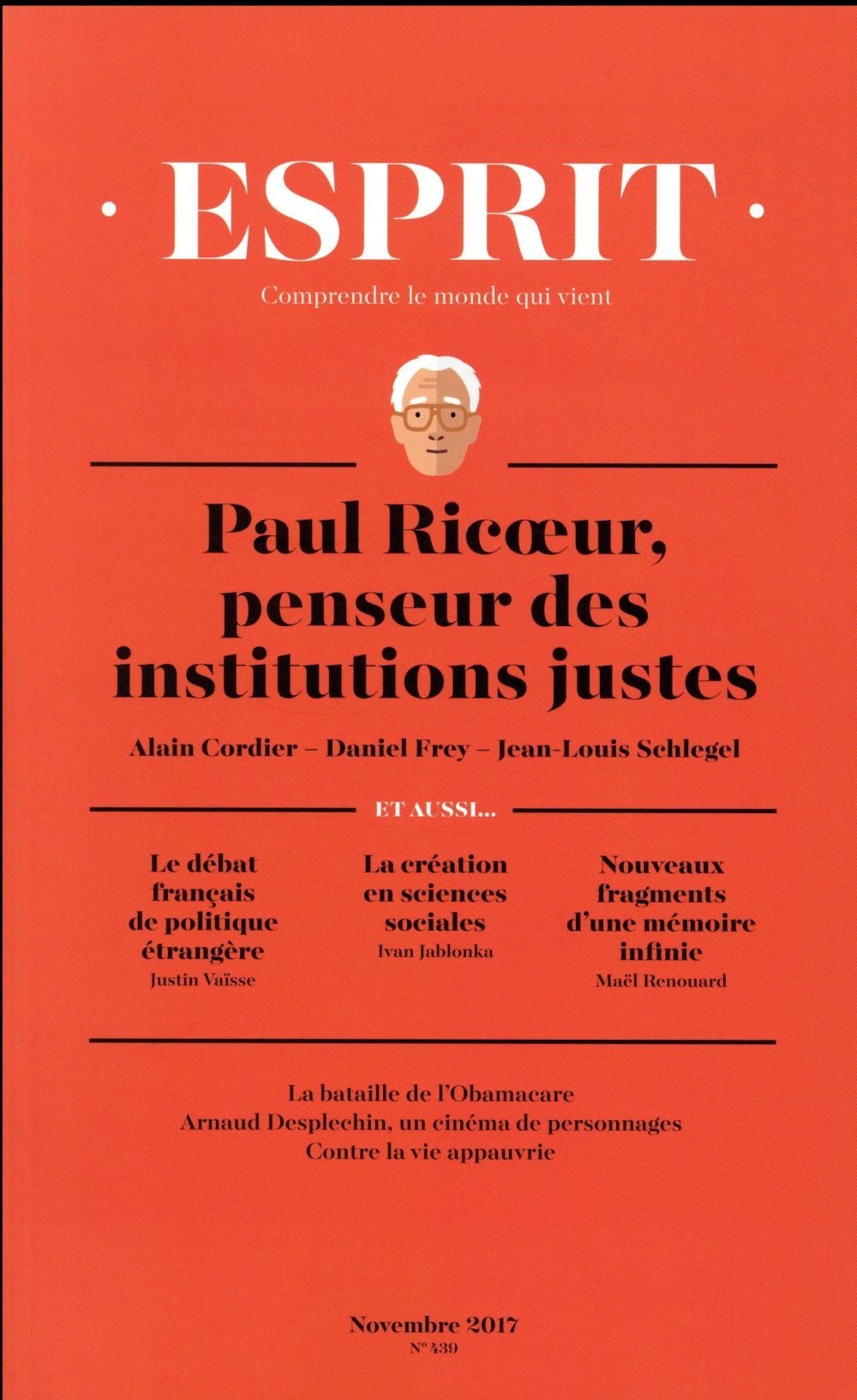 REVUE ESPRIT N 439 LA SOCIETE OUVERTE