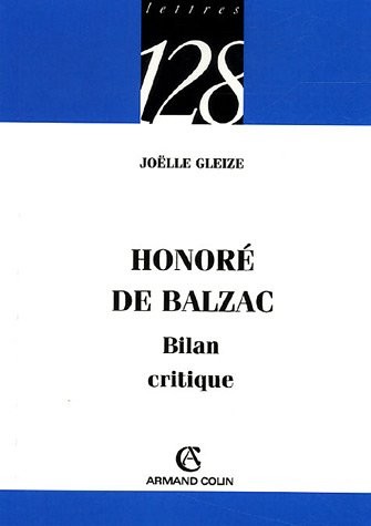 Honoré de Balzac: Bilan critique