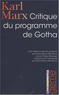 Critique du programme de Gotha