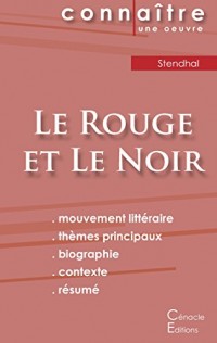 Fiche de Lecture Le Rouge et le noir de Stendhal (Analyse littéraire de référence et résumé complet)