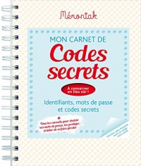 Carnet de codes secrets Mémoniak 2017