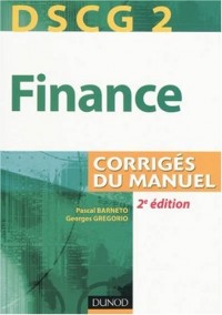 DSCG 2 Finance : Corrigés du manuel
