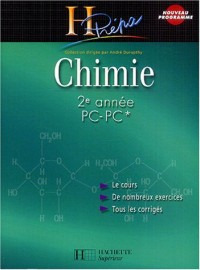 Chimie 2e année PC-PC* - Cours avec exercices corrigés: Cours avec exercices corrigés