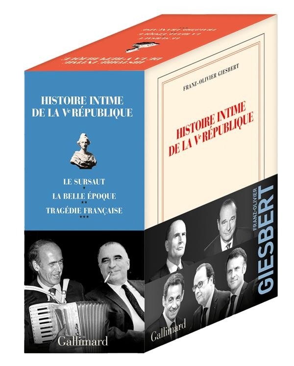 Coffret Histoire intime de la Ve République 3v