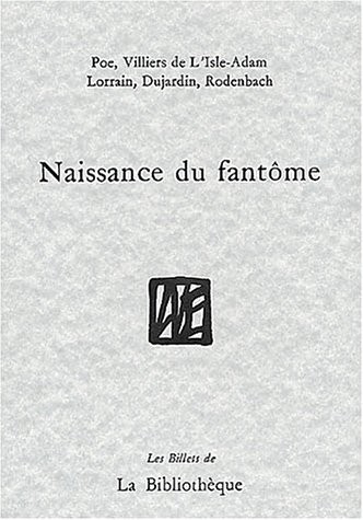 Naissance du fantôme