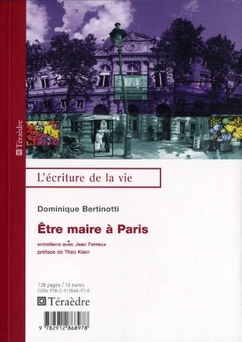 Etre maire à Paris
