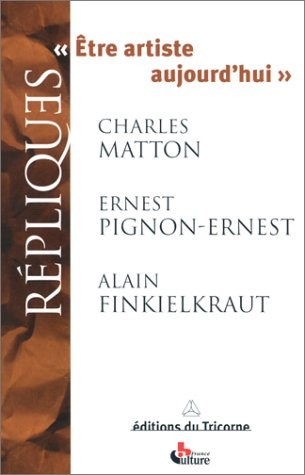 Etre artiste aujourd'hui