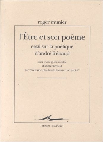 L'être et son poème