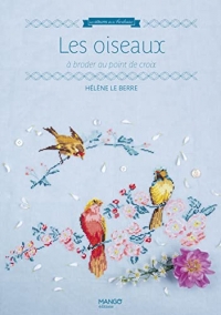 Les oiseaux. à broder au point de croix