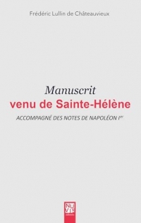 Manuscrit venu de Saint-Hélène