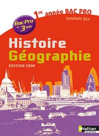 HIST GEOG 1E ANNEE BAC PRO 3 A