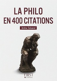 Petit livre de - La Philo en 400 citations