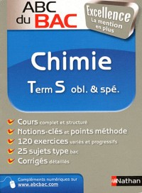 ABC BAC EXCELL CHIMIE TERM S