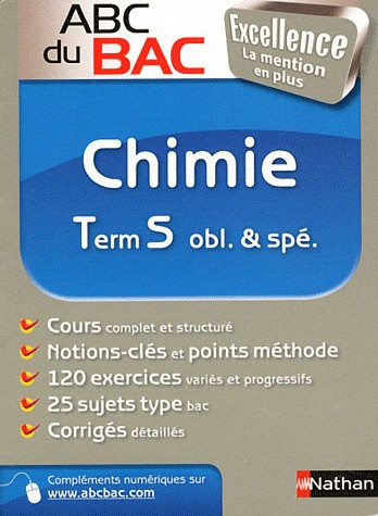 ABC BAC EXCELL CHIMIE TERM S
