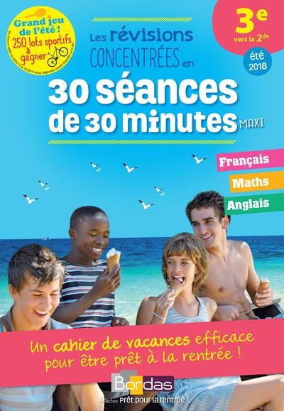 Prêt pour la rentrée ! 3e vers la 2de- Cahier de vacances