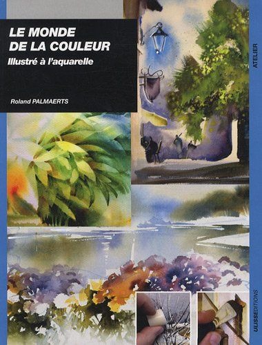 Le monde de la couleur illustré à l'aquarelle
